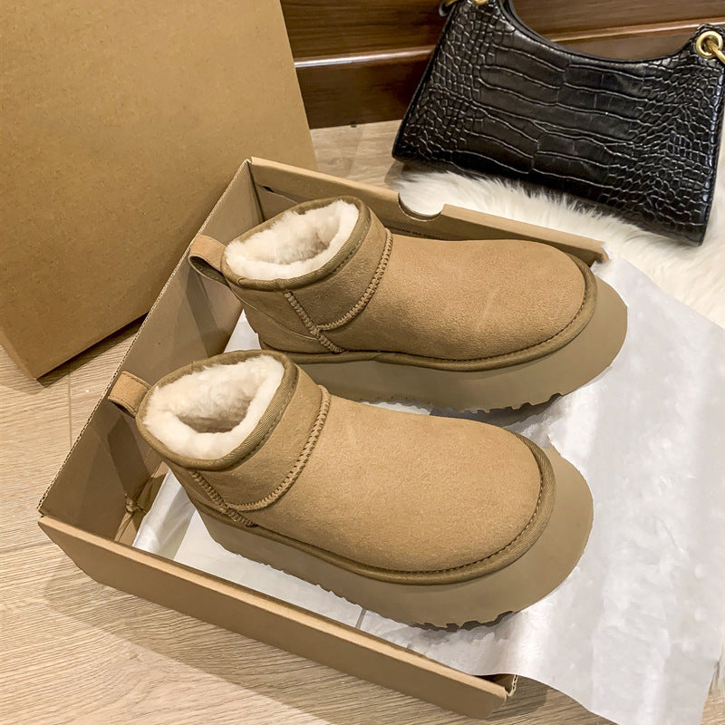 Women’s Thick Sole Snow Boots