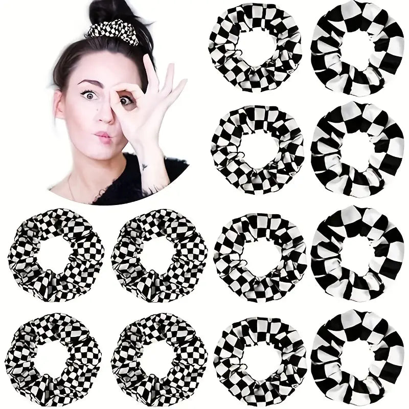 Round The Track Scrunchie