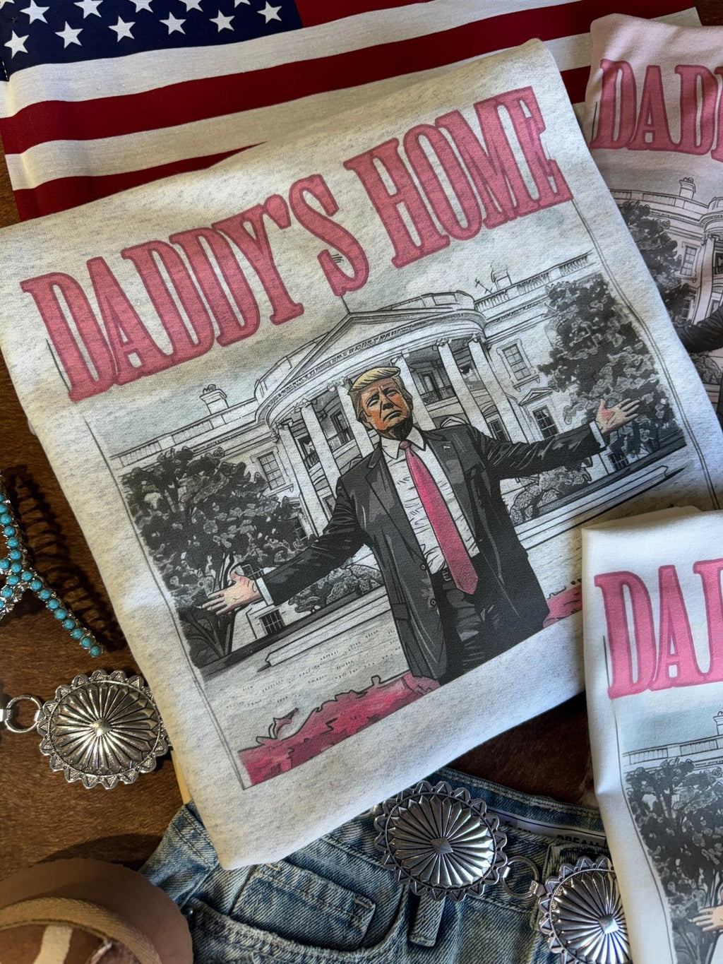 Daddy's Home Trump Graphic Sweatshirt