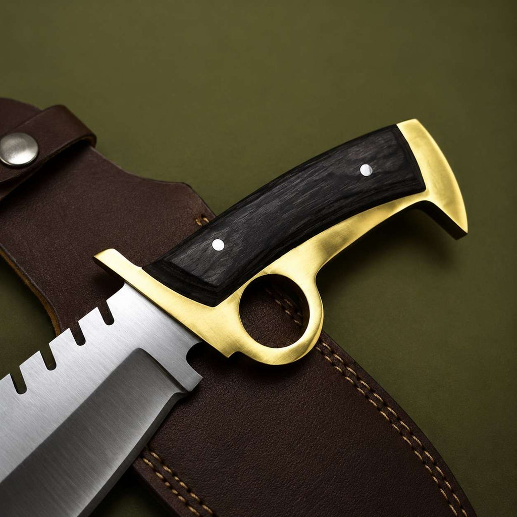 Walking Dead Daryl Dixon Replica Bowie Knife – Handmade TV Show Prop Knife With Sheath