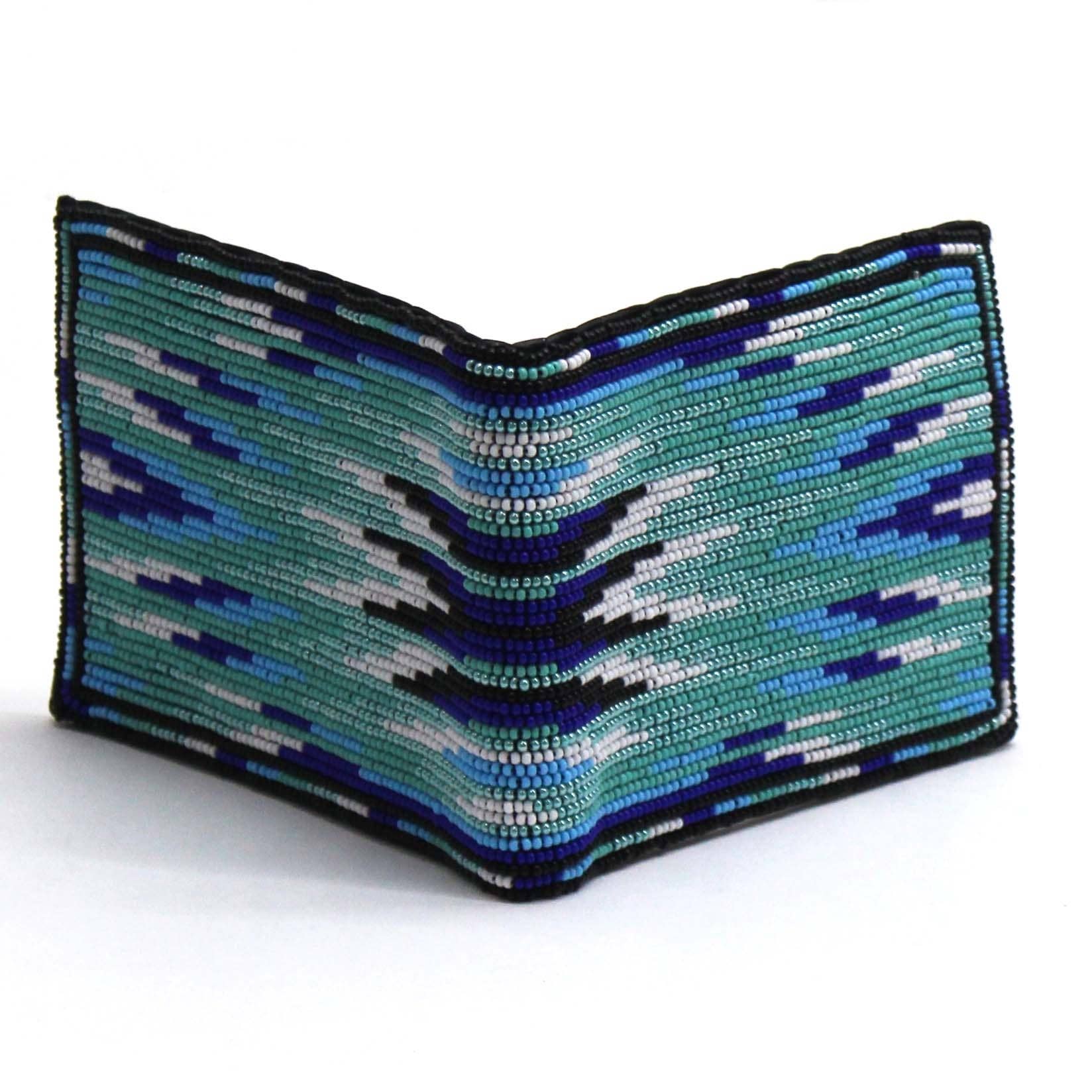 Beaded Fire Wallet