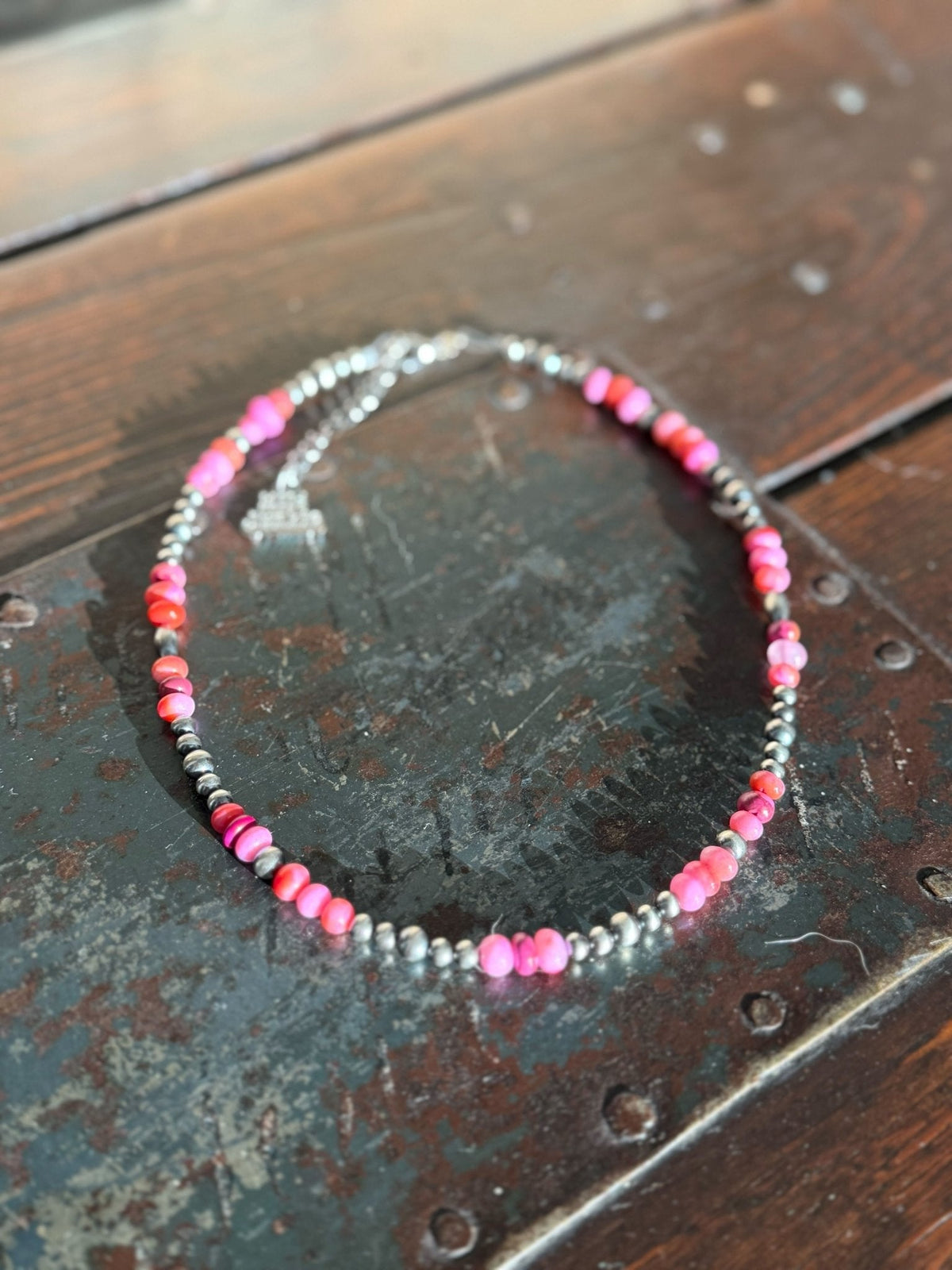 Desert Candy Beaded Choker