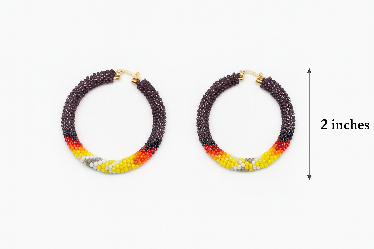 Purple 2” Hoops