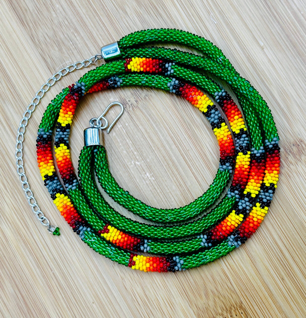 Green 2Rope necklace
