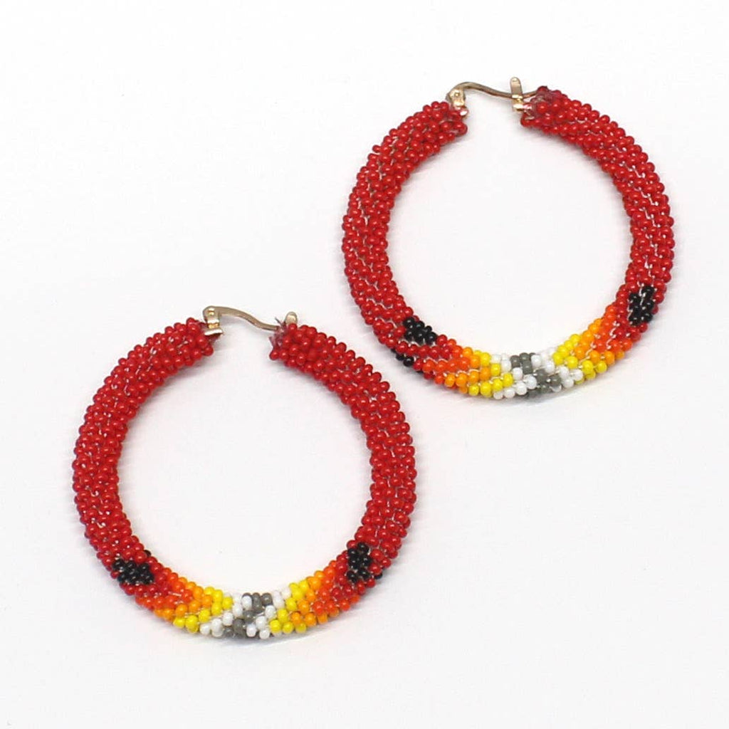 Red 2” Hoops