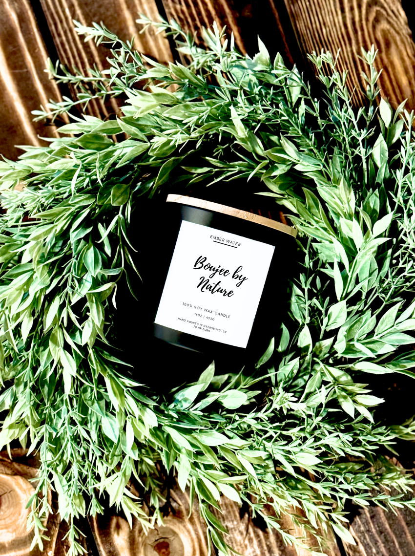 Boujee by Nature 16 oz 100% Soy Candle 