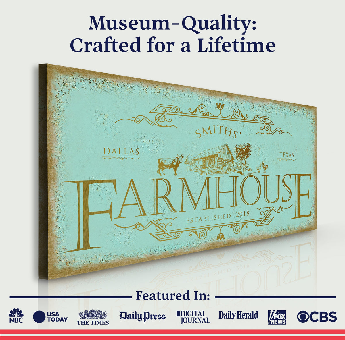 Rustic Farmhouse Sign IV