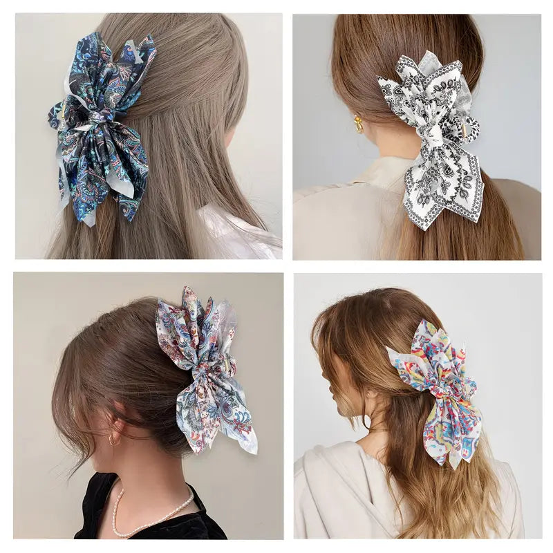 Bandana hair clip