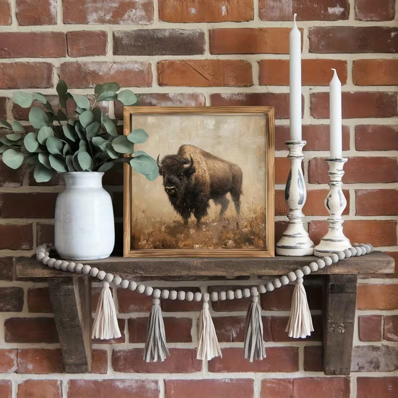 Bison Wall Art