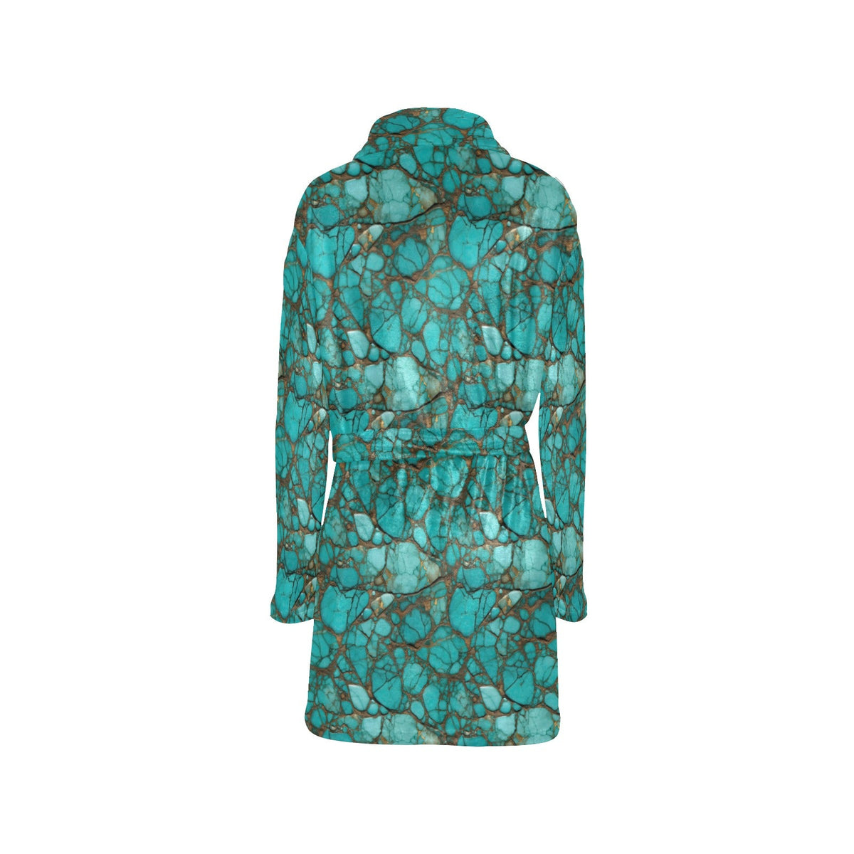 Baha Ranch All Turquoise Women's Bath Robe