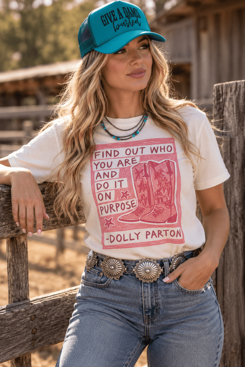 Find Out Who You Are Western Graphic Tee