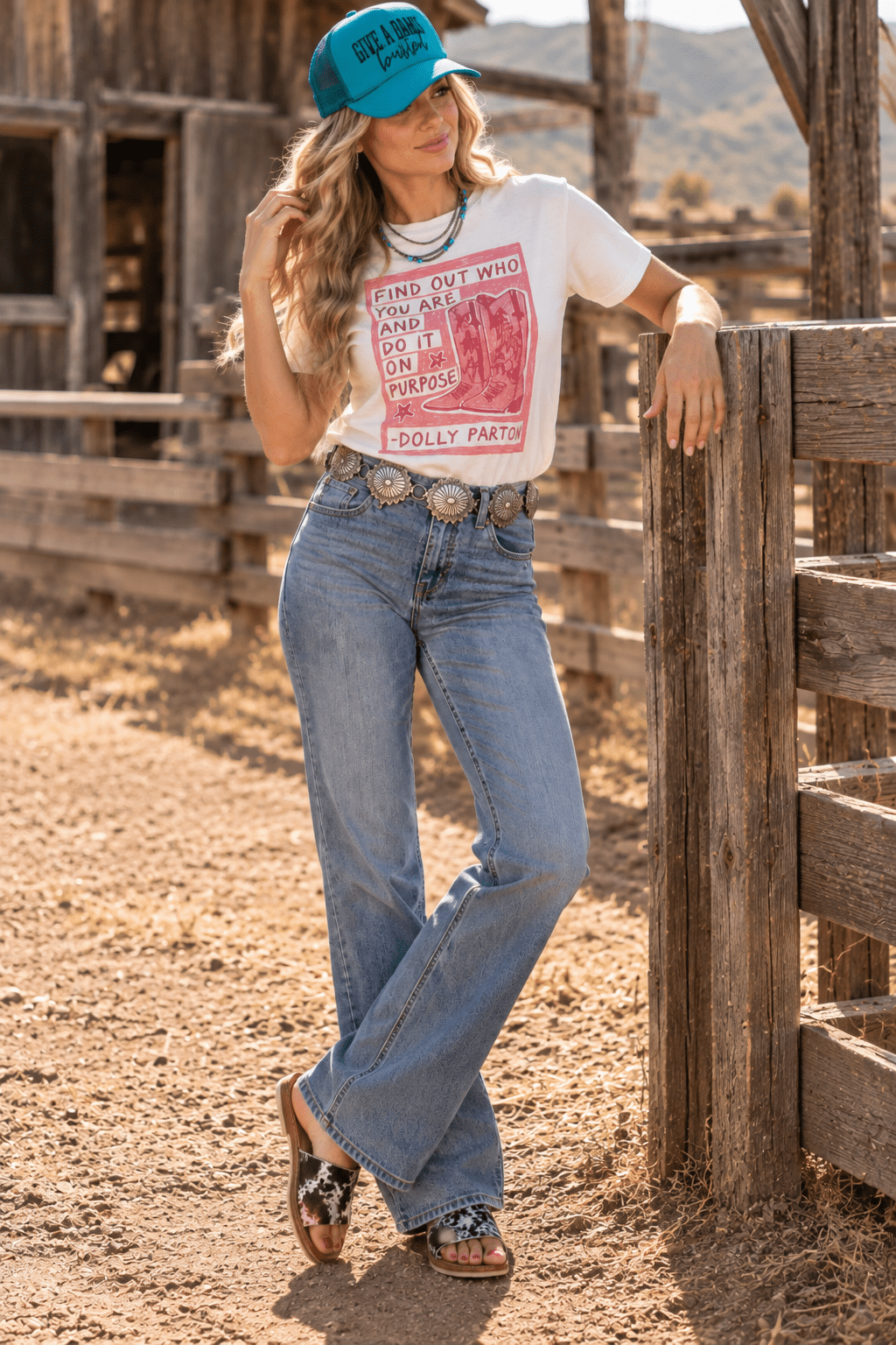 Find Out Who You Are Western Graphic Tee