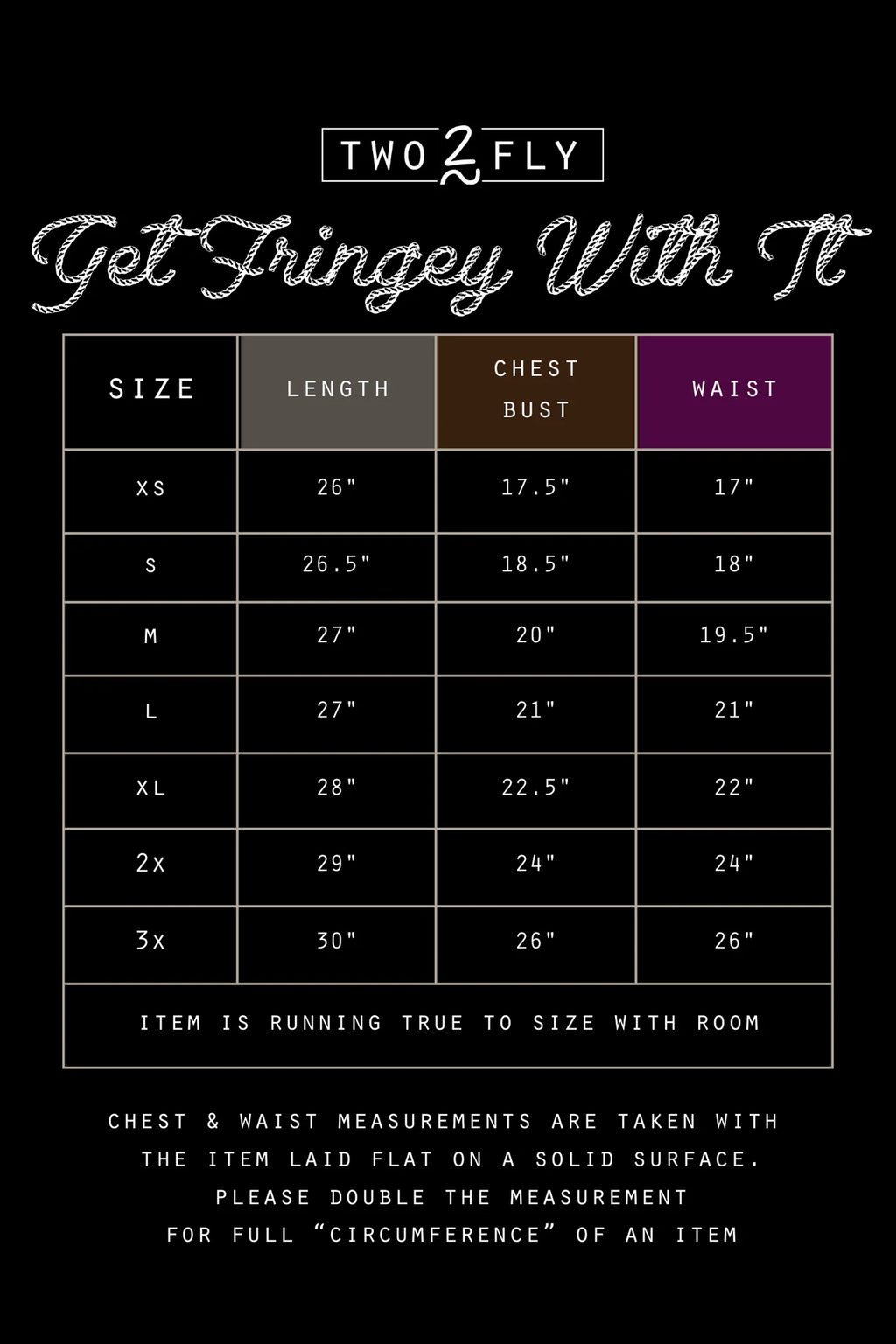 GET FRINGEY WITH IT TEE