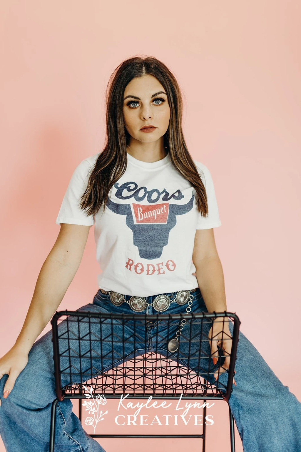 Coors Rodeo White Graphic Shirt – Graphic Tee, Long Sleeve & Crewneck (Copy)