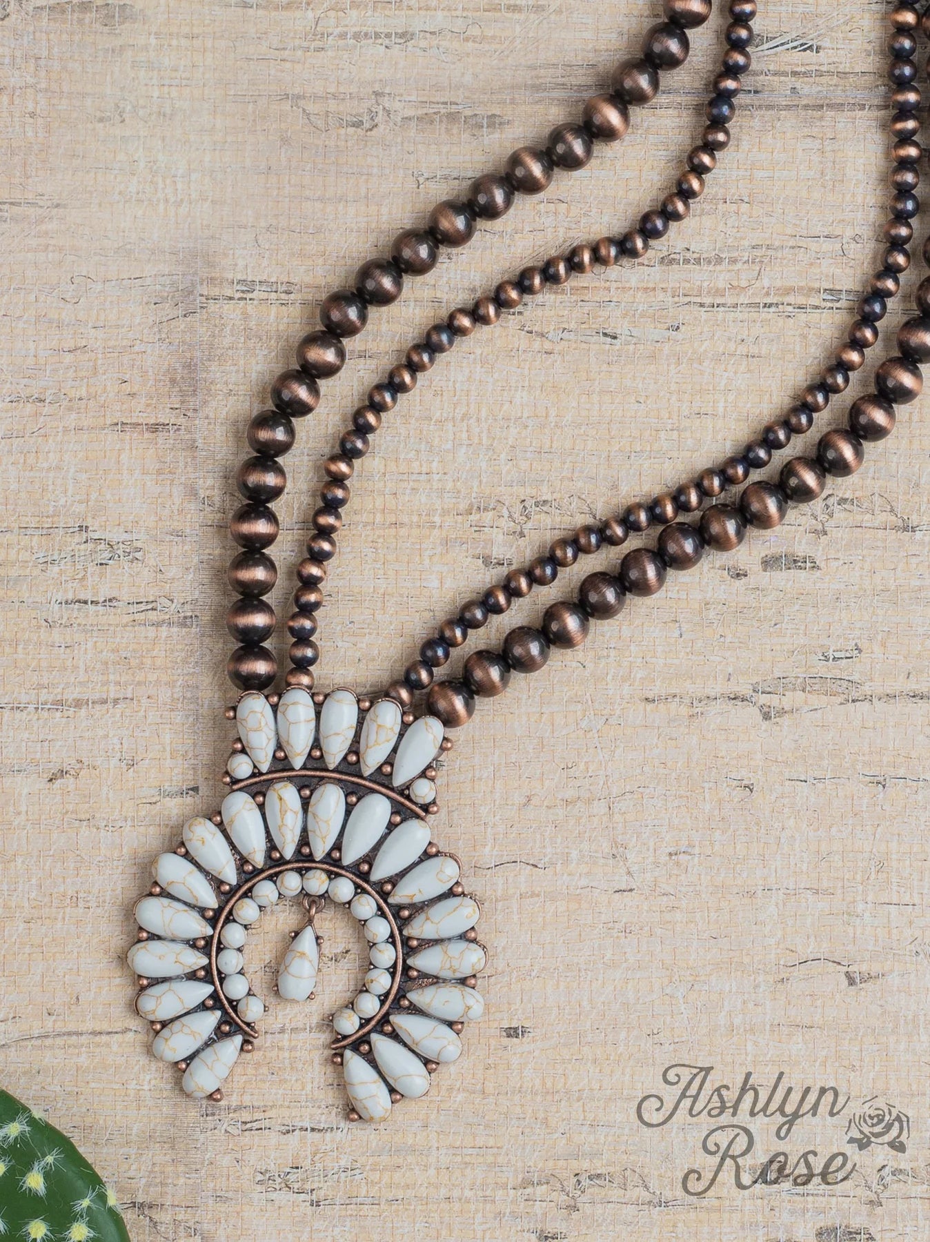 Walking About Town Squash Blossom Necklace