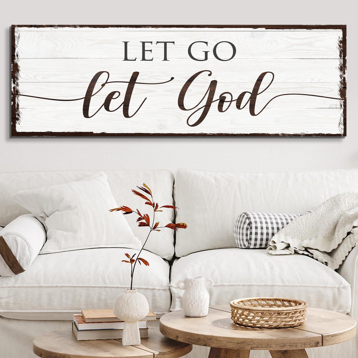 Let Go Let God Faith Sign II