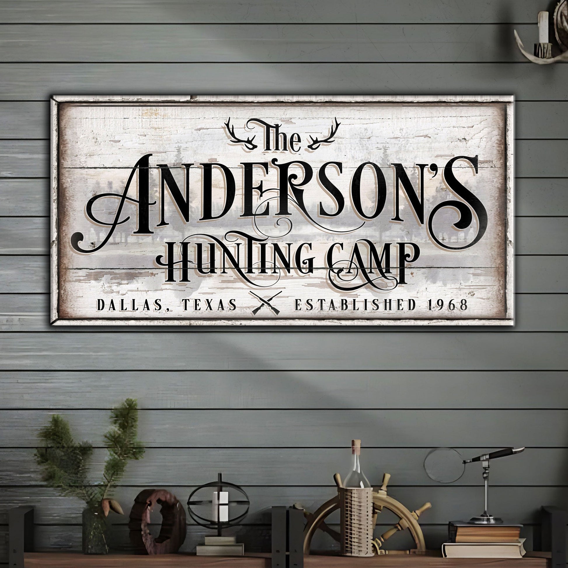 Family Hunting Camp Sign II