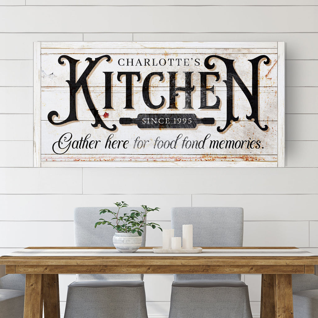 Kitchen Sign XII