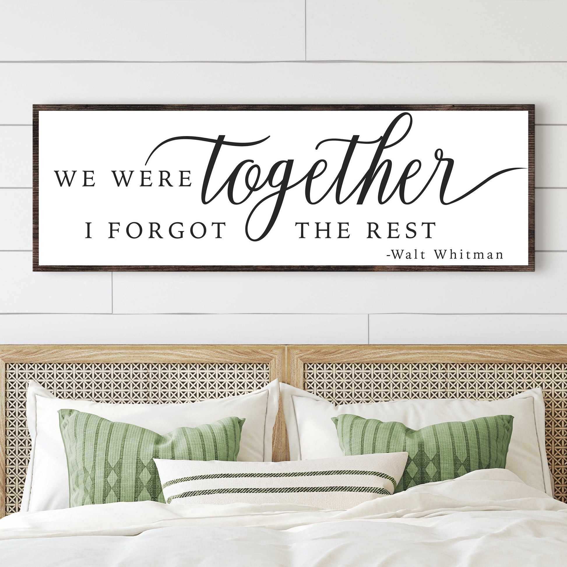 We Were Together, I Forgot The Rest Sign II
