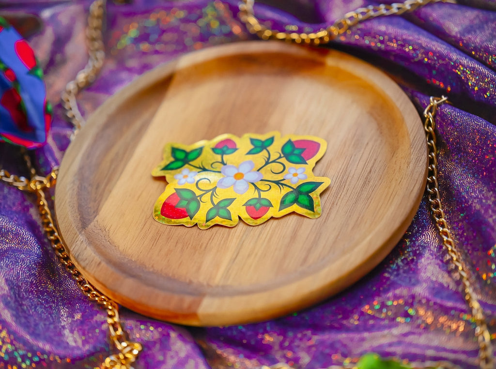 Ode’imin Holographic Sticker- Gold
