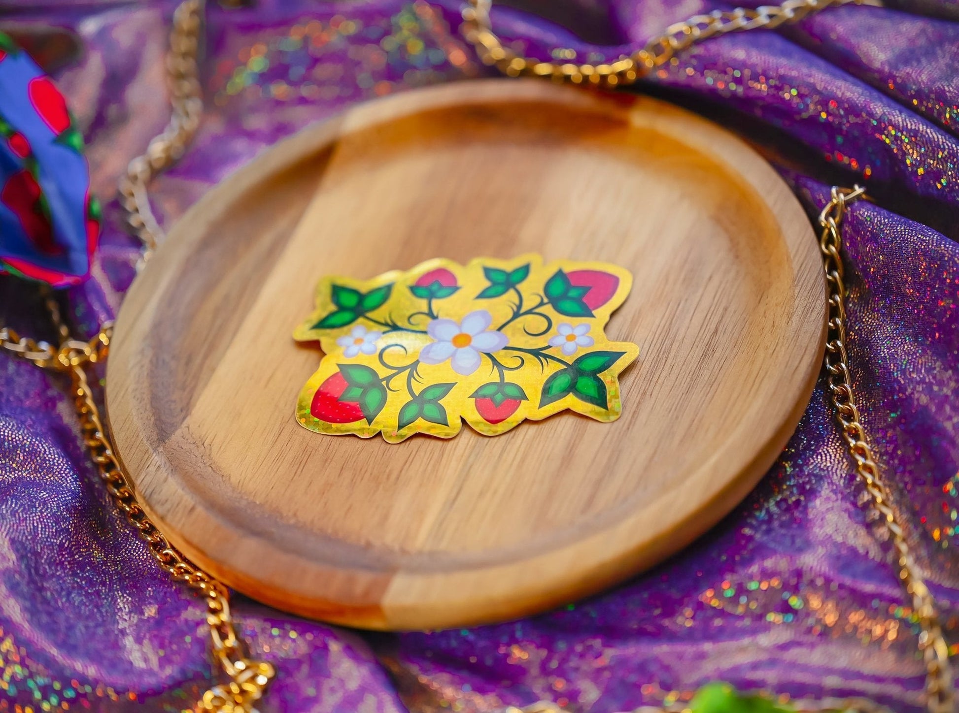 Ode’imin Holographic Sticker- Gold