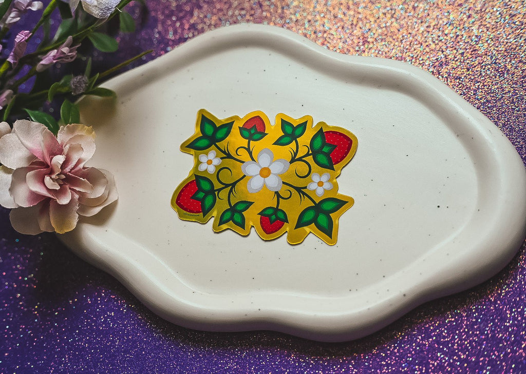 Ode’imin Holographic Sticker- Gold