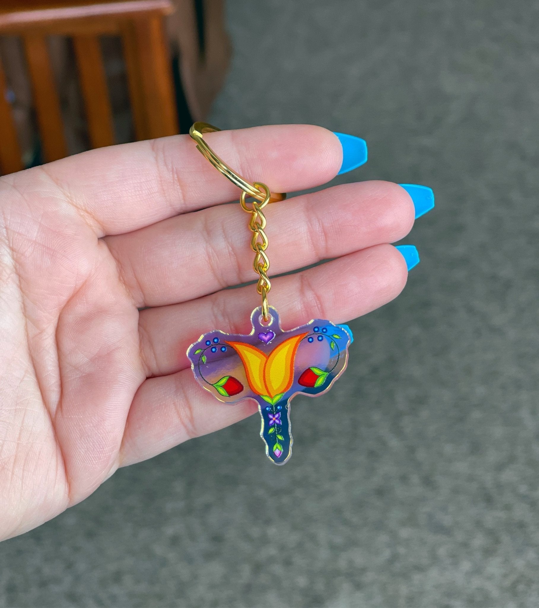 Reproductive Rights Keychain