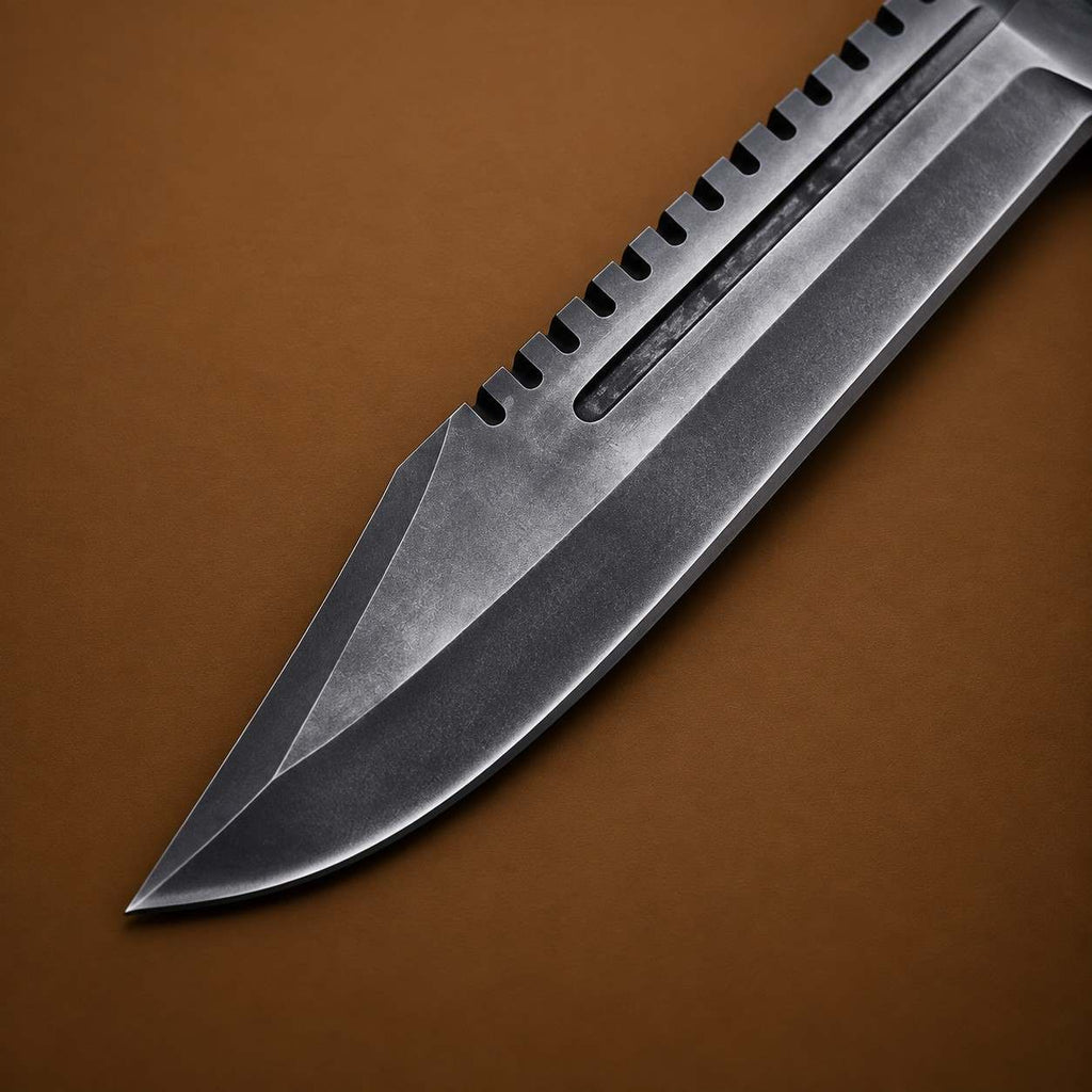 Resident Evil 5 Albert Wesker STARS Replica Knife – D2 Steel Game Knife With Sheath