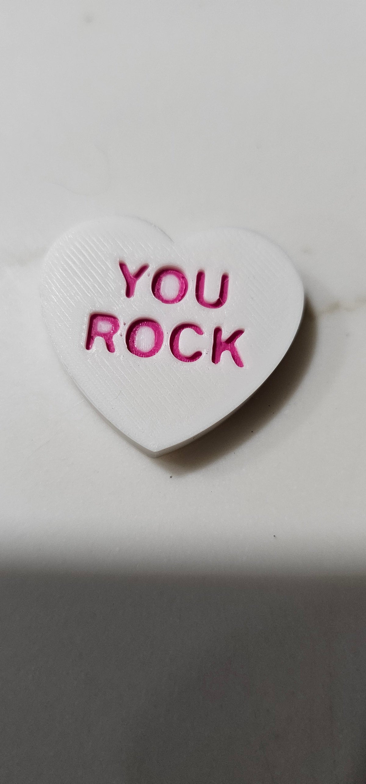 3d Printed Candy Conversation Heart Pins or Earrings Made in America