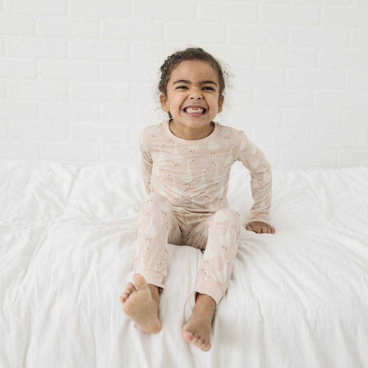 Silly Goose on the Loose 2pc Bamboo Pajamas