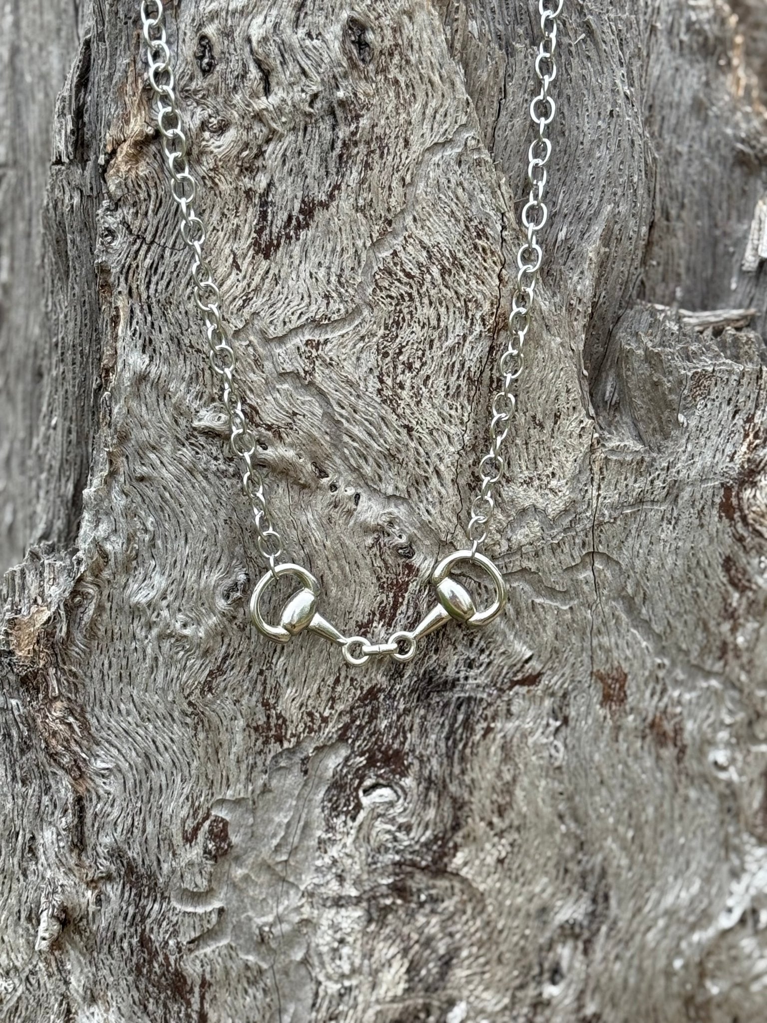 Snaffle Bit Chain Necklace