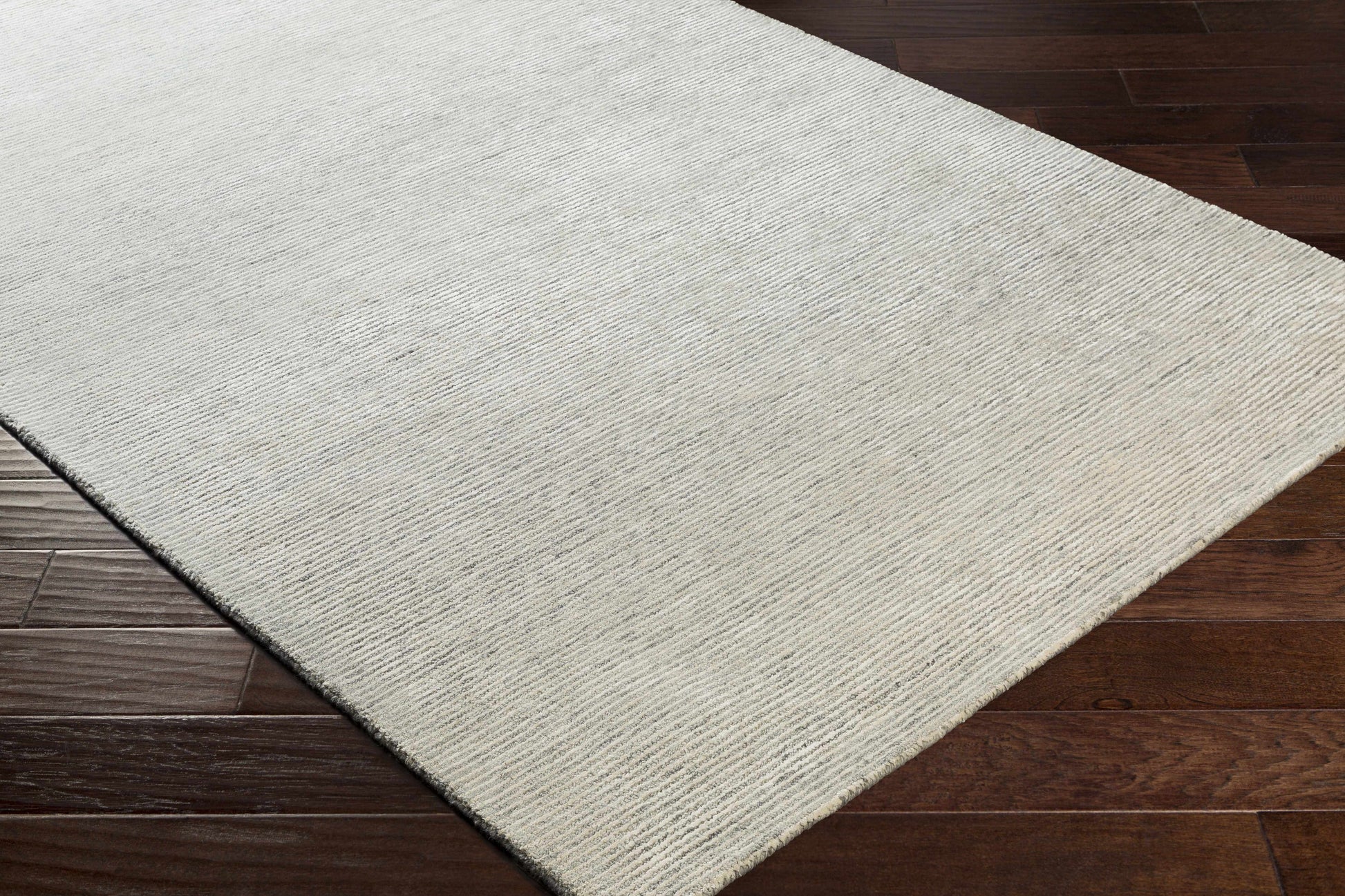 Orcas Hand Tufted Wool-Blend Rug - Aqua