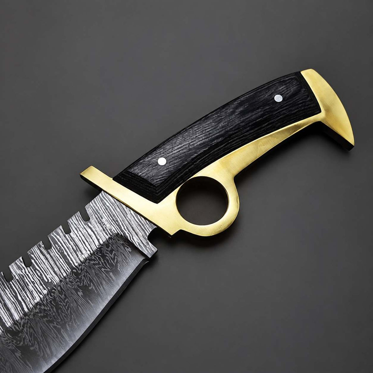 Walking Dead Daryl Dixon Replica Bowie Knife With Leather Sheath