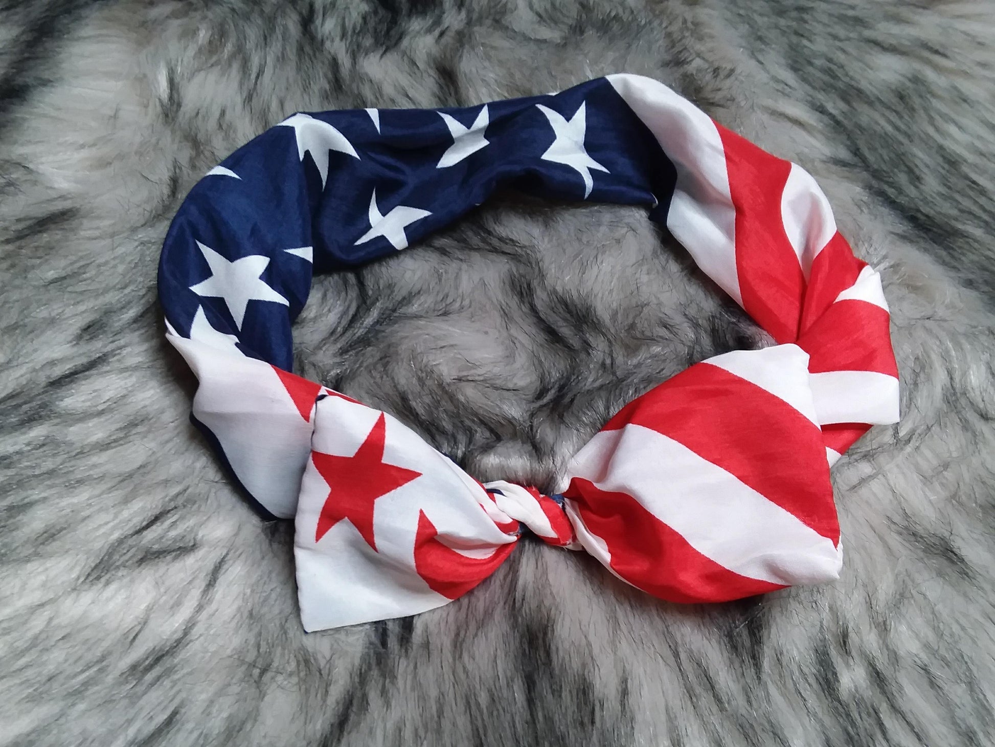 Bandana bow headbands