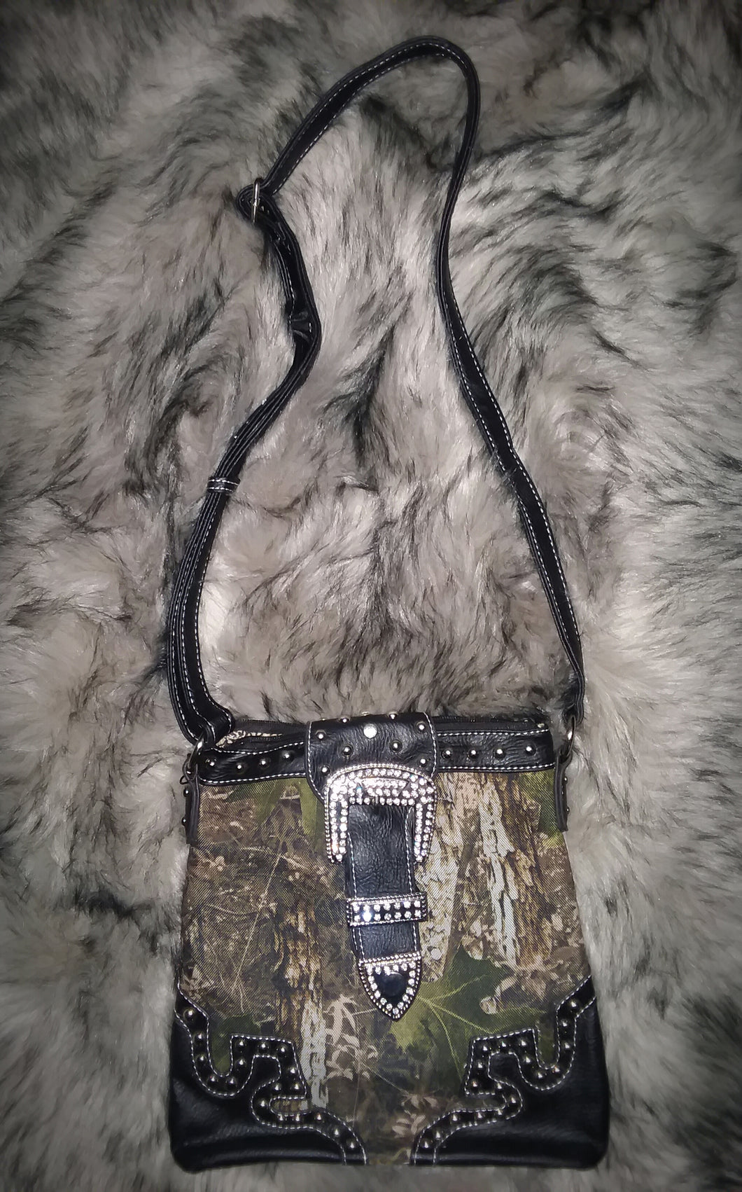 Camo crossbody