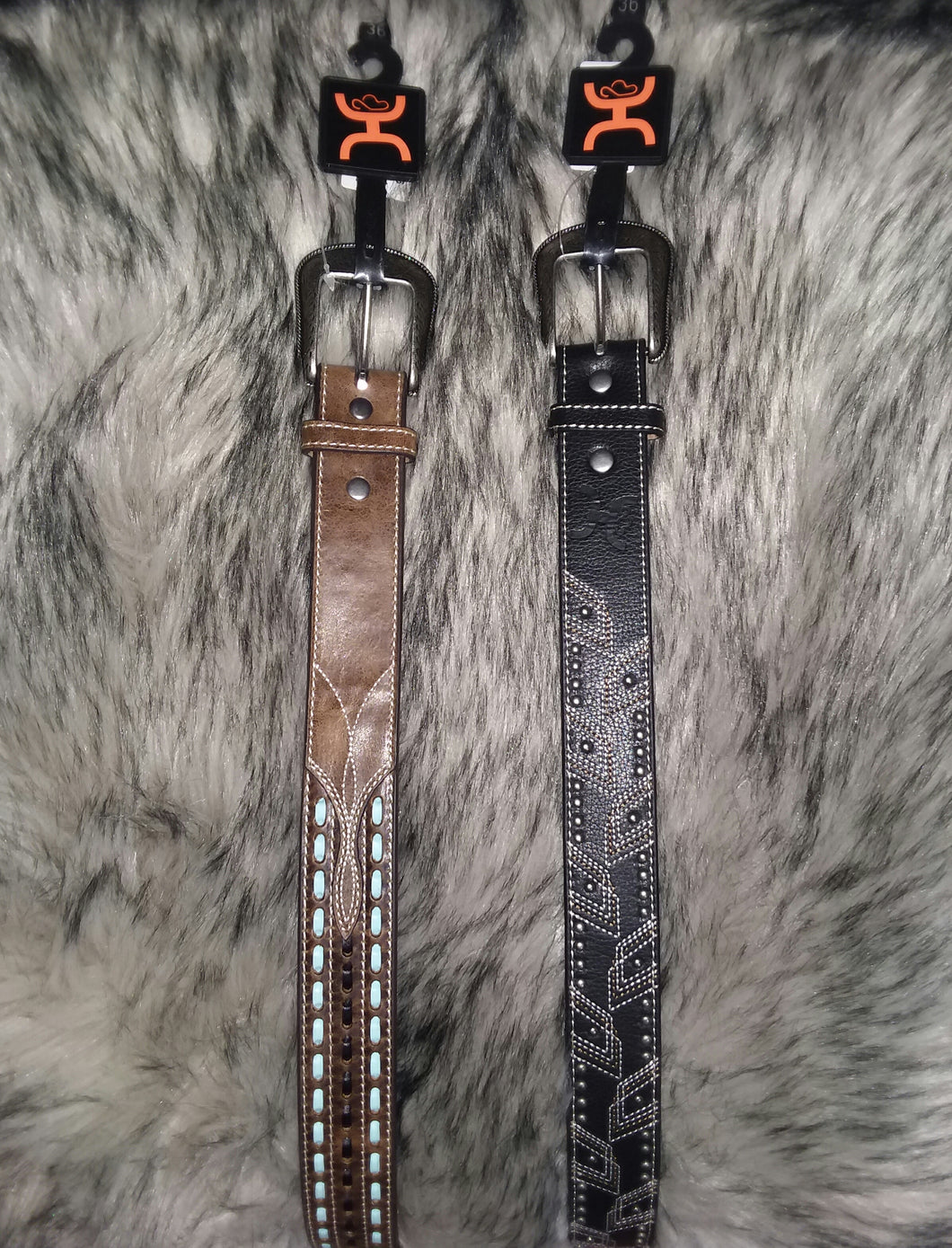 Hooey Leather Belt