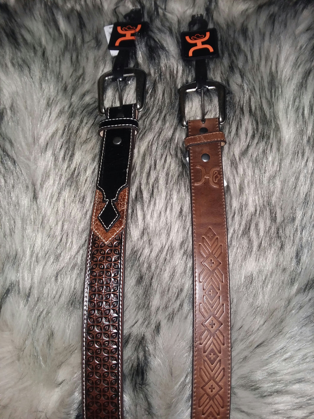 Hooey Leather Belt