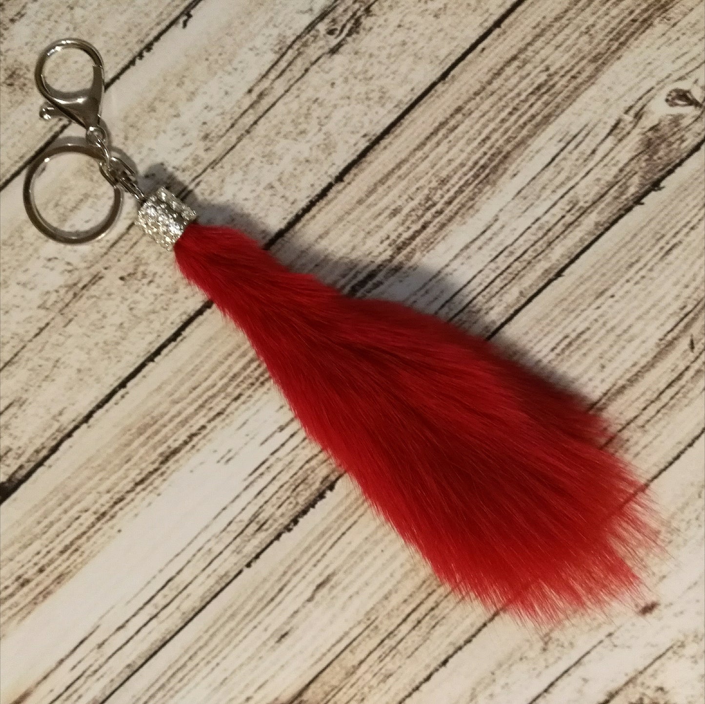 Faux Fur Key Chain