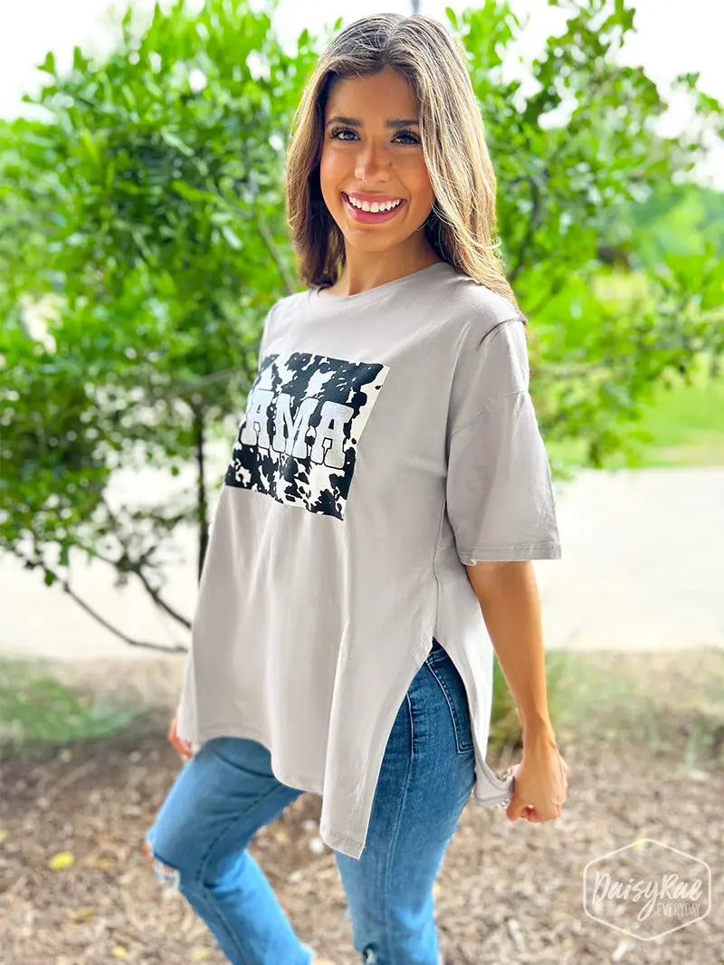 Mama Cowhide Tee