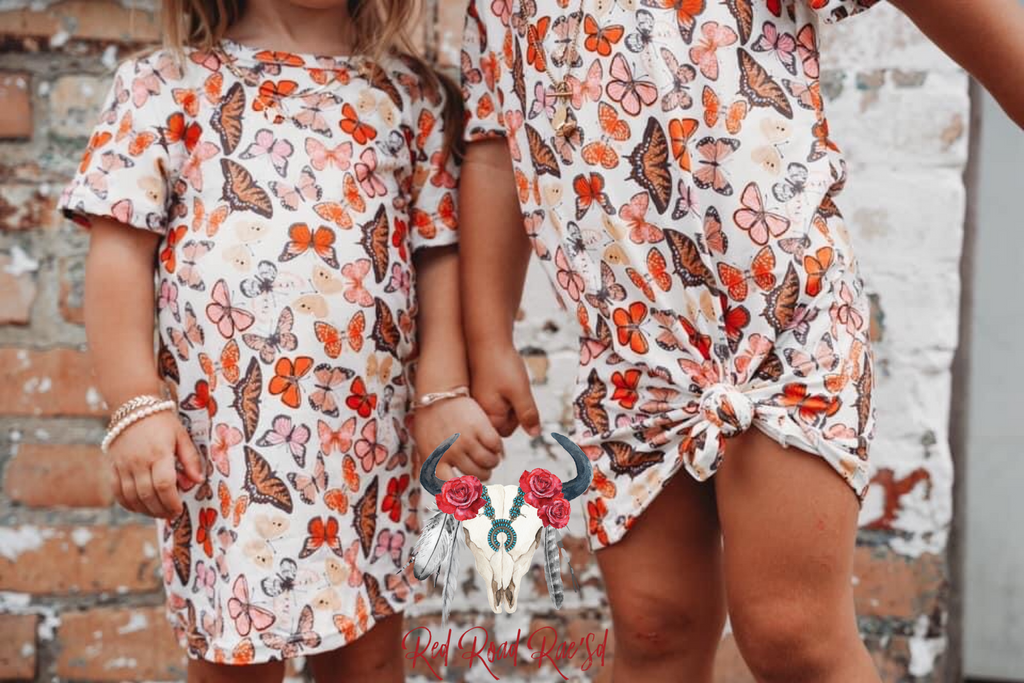 Butterfly Tshirt Dress