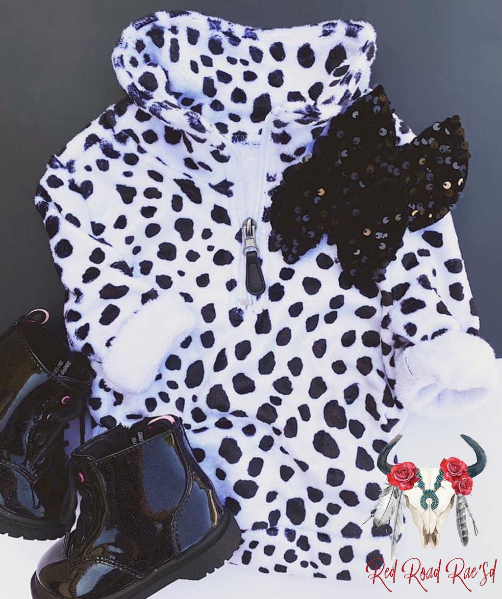 Dalmatian Fleece Pullover