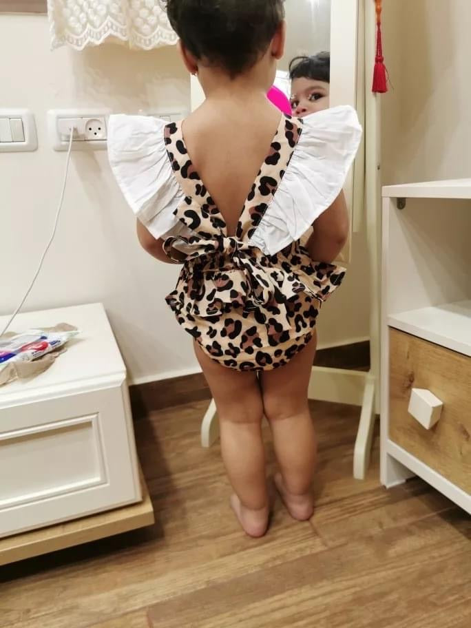 Cheetah Bottom Romper