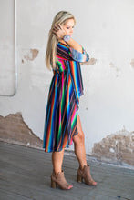 Load image into Gallery viewer, BLUE SERAPE HIGH LOW TOP
