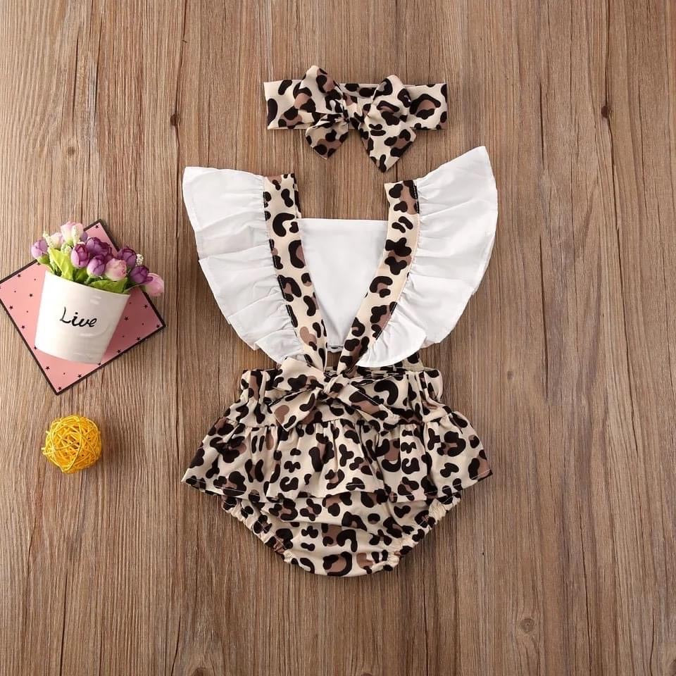 Cheetah Bottom Romper