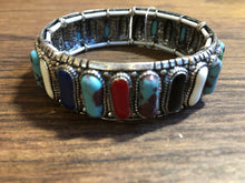 Load image into Gallery viewer, Southwest stone cuff
