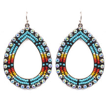 Load image into Gallery viewer, Open drop earrings
