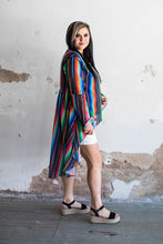 Load image into Gallery viewer, BLUE SERAPE HIGH LOW TOP
