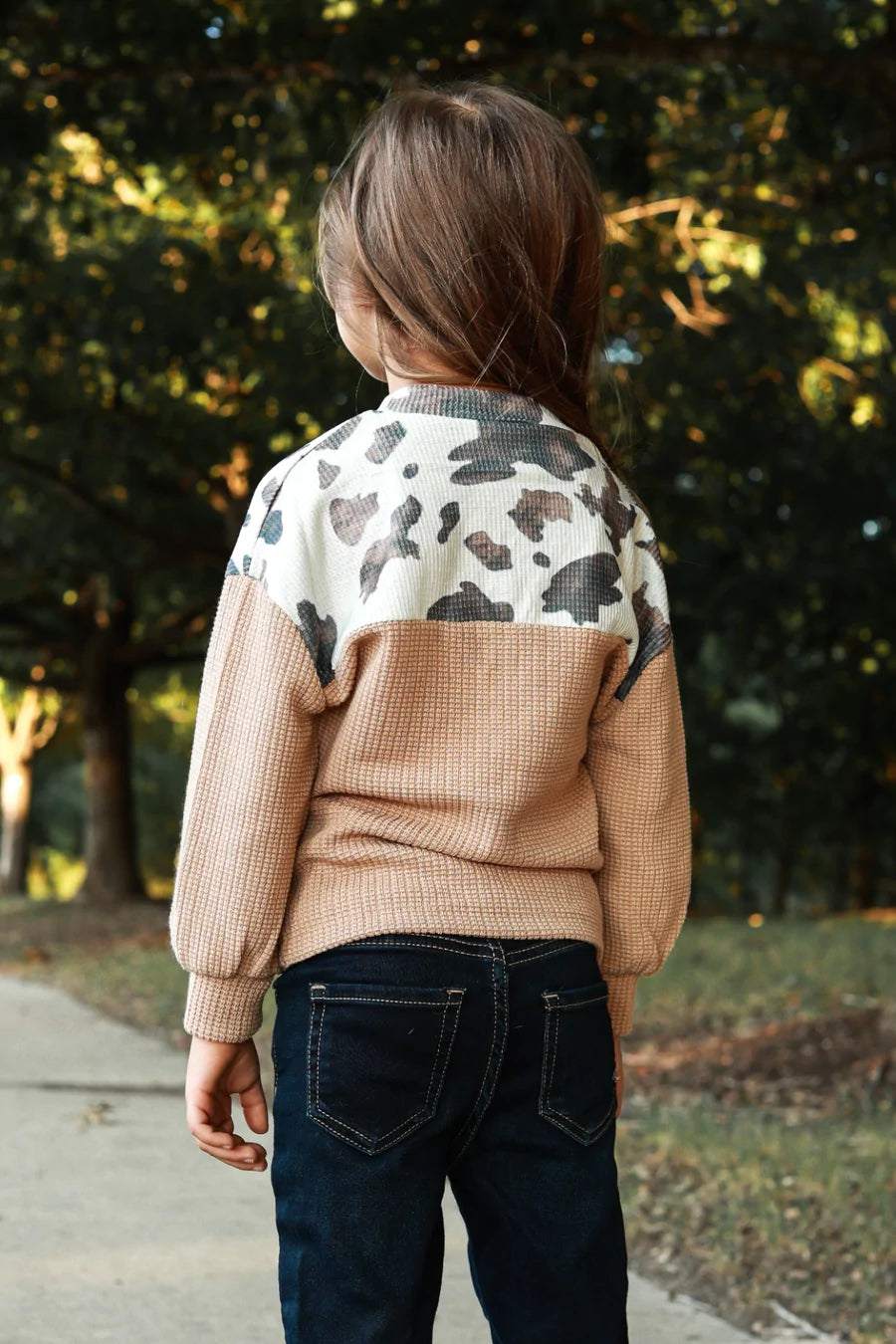 Mini- GIRLS TAKING STOCK COLORBLOCK TOP