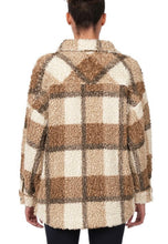 Load image into Gallery viewer, Mad for Plaid Sherpa Shacket
