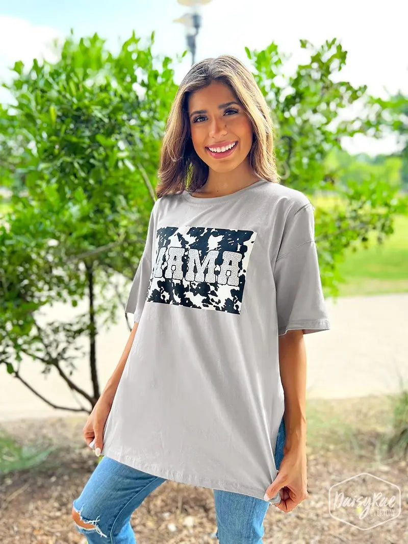 Mama Cowhide Tee